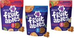 Variety Pack - Fruitables Pumpkin & Blueberry Flavor Dog Treats, Pumpkin & Apple & Bacon & Apple Flavors