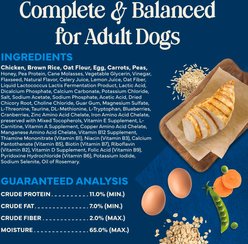 Blue Buffalo Love Made Fresh Chicken with Carrots & Peas Fresh Refrigerated Dog Food, 5-lb roll, case of 4 slide 2 of 9
