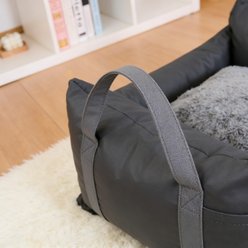 Xbrigh Soft Comfort Durable Bed for Small Dogs & Cats, Medium, Black slide 2 of 8