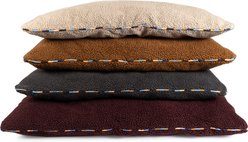 Carolina Pet Stripe Sherpa Pillow Dog Bed, Stone, X-Large slide 2 of 8