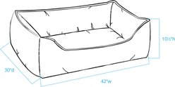 Pendleton Fur Kuddler Dog Bed, Mesilla Ginger, X-Large: 42 x 30 x 10.5-in slide 2 of 8
