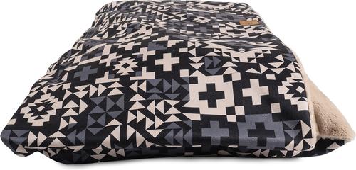 Show full view: Pendleton Burrow Dog Bed, Blue Ridge Black, Large slide 3 of 9