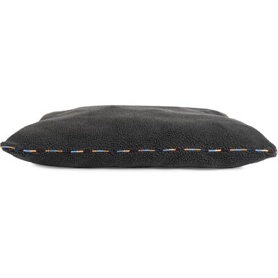 Carolina Pet Carolina Pet Stripe Sherpa Pillow Dog Bed, Charcoal, X-Large