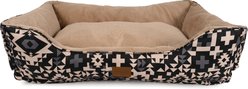 Pendleton Fur Kuddler Dog Bed, Blue Ridge Black, X-Large: 42 x 30 x 10.5-in