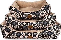 Pendleton Fur Kuddler Dog Bed, Blue Ridge Black, Large slide 2 of 8
