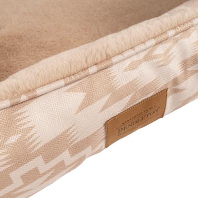 Show full view: Pendleton Fur Kuddler Dog Bed, Mesilla Ginger, Large slide 6 of 8