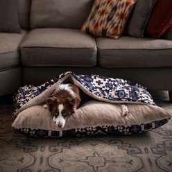 Pendleton Burrow Dog Bed, Blue Ridge Black, Medium: 38 x 23 x 9-in slide 2 of 8