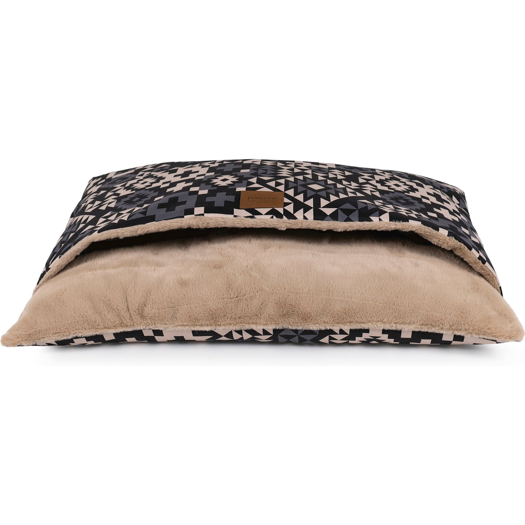 Pendleton Burrow Dog Bed, Blue Ridge Black, Small: 34 x 22 x 9-in