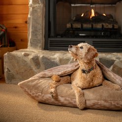 Pendleton Burrow Dog Bed, Mesilla Ginger, Medium slide 2 of 9