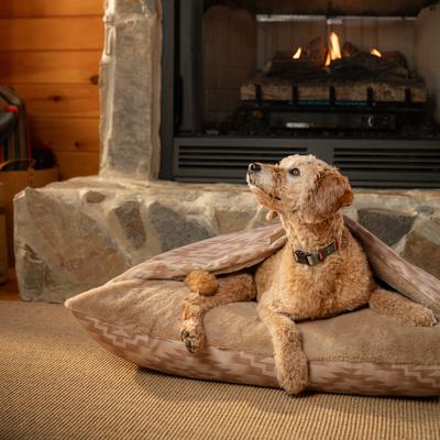 Show full view: Pendleton Burrow Dog Bed, Mesilla Ginger, Medium slide 7 of 9