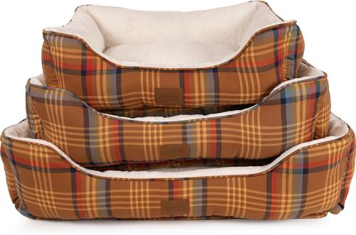 Show full view: Pendleton Plaid Fur Kuddler Dog Bed, Desert Plaid, X-Large slide 7 of 8