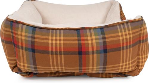 Show full view: Pendleton Plaid Fur Kuddler Dog Bed, Desert Plaid, Medium slide 3 of 8
