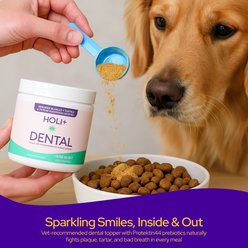 HOLI Dental Powder Supplement for Dogs & Cats, 4-oz jar slide 2 of 6
