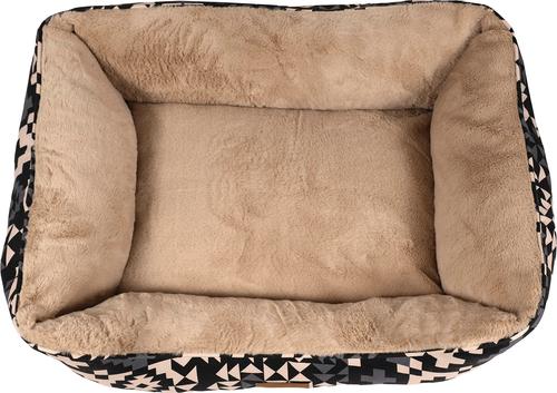 Show full view: Pendleton Fur Kuddler Dog Bed, Blue Ridge Black, Medium slide 4 of 9