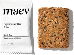 MAEV Skin & Coat Human-Grade Supplement Bars for Dogs, 60 count bundle