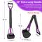 Show in main carousel: UPSKY 32-in Portable Long Handle Dog Poop Scooper with Waste Bags, Purple slide 2 of 6