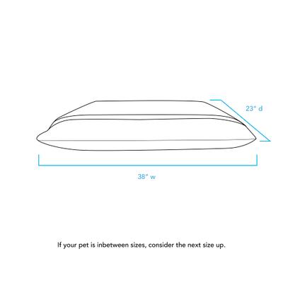 Show full view: Pendleton Plaid Burrow Dog Bed, Desert Plaid, Medium slide 8 of 9