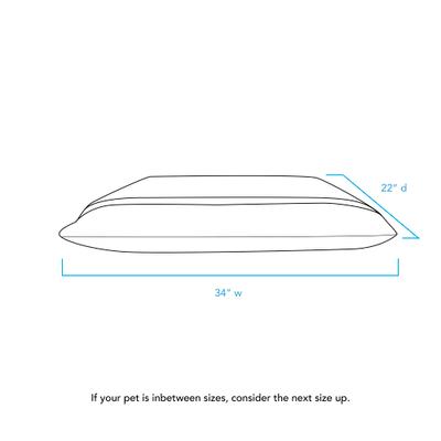 Show full view: Pendleton Plaid Burrow Dog Bed, Desert Plaid, Small slide 8 of 9