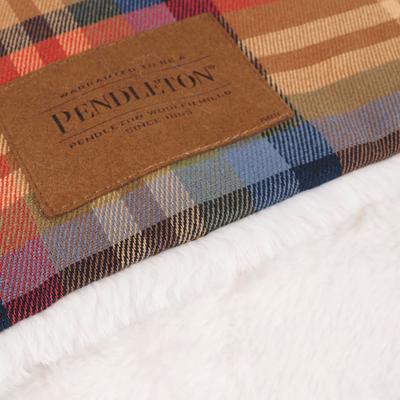 Show full view: Pendleton Plaid Burrow Dog Bed, Desert Plaid, Small slide 6 of 9