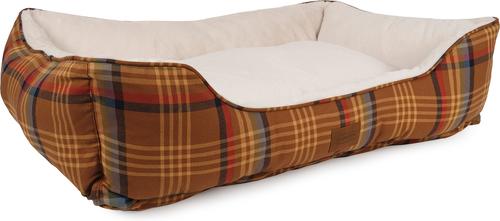 Show full view: Pendleton Plaid Fur Kuddler Dog Bed, Desert Plaid, X-Large slide 2 of 8