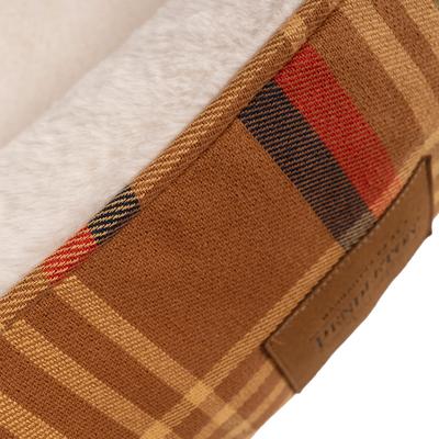 Show full view: Pendleton Plaid Fur Kuddler Dog Bed, Desert Plaid, Large slide 7 of 9
