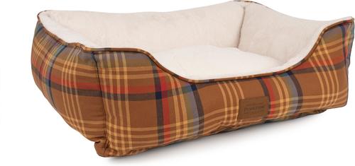 Show full view: Pendleton Plaid Fur Kuddler Dog Bed, Desert Plaid, Medium slide 2 of 8