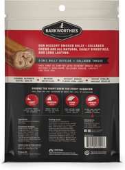 Barkworthies Smoked 5 to 6-in Bully + Collagen Dog Chews, 5 count slide 2 of 2