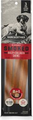 Barkworthies Smoked 10 to 12-in Bully + Collagen Dog Chews, 3 count