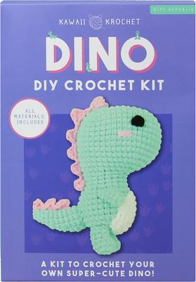 Show full view: Gift Republic Dino Crochet Diy Kit, Multicolor slide 2 of 5