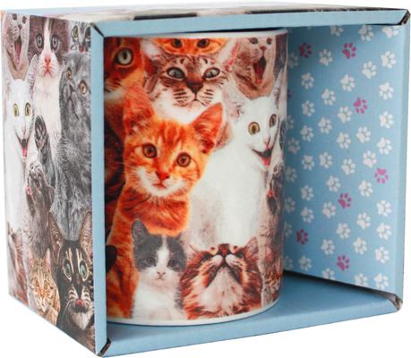 Show full view: Gift Republic Crazy Cat Lady Mug, Multicolor slide 2 of 3