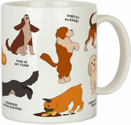 Show full view: Gift Republic How To Speak Dog Mug, Multicolor slide 3 of 4