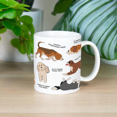 Show full view: Gift Republic How To Speak Dog Mug, Multicolor slide 2 of 4