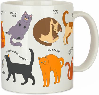 Show full view: Gift Republic How To Speak Cat Mug, Multicolor slide 3 of 4