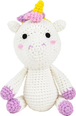 Show full view: Gift Republic Crochet Unicorn Canvas Art, Multicolor slide 4 of 4
