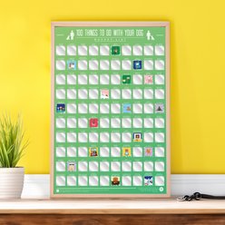 Gift Republic 100 Things To Do with Your Dog Sign, Multicolor