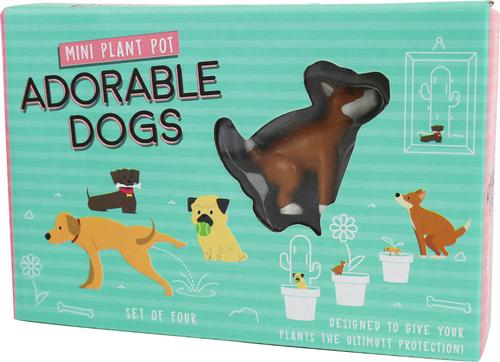 Show full view: Gift Republic Mini Plant Pot Markers Dog Garden Stone, Multicolor slide 2 of 3
