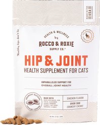 Rocco & Roxie Supply Co. Chicken Flavored Hip & Joint Supplements for Cats, 3.7-oz bag