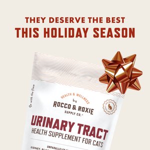 Rocco & Roxie Supply Co. Chicken Flavored Urinary Support Chew Supplement for Cats, 3.7-oz bag