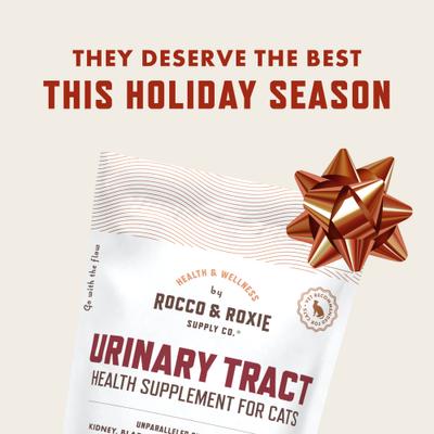 Show full view: Rocco & Roxie Supply Co. Chicken Flavored Urinary Support Chew Supplement for Cats, 3.7-oz bag slide 3 of 11