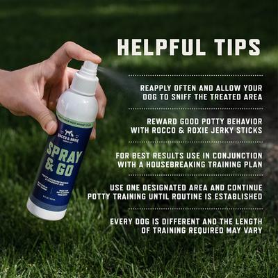 Show full view: Rocco & Roxie Supply Co. Spray & Go Dog Training Spray, 8-oz bottle slide 6 of 7