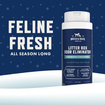 Show full view: Rocco & Roxie Supply Co. Litter Box Cat Odor Eliminator, 12-fl oz bottle slide 2 of 10