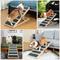 Show in main carousel: Coziwow Adjustable Height Wooden Portable Folding Dog Ramp for Car SUV Truck, Gray, 38-in slide 9 of 11