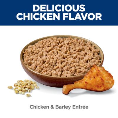 Show full view: Hill's Science Diet Adult Small Paws Chicken Meal & Rice Recipe Dry Food + Chicken & Barley Entree Canned Dog Food slide 4 of 10