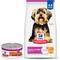 Show in main carousel: Hill's Science Diet Adult Small Paws Chicken Meal & Rice Recipe Dry Dog Food, 4.5-lb bag + Hill's Science Diet Adult Small Paws Chicken & Barley Entree Canned Dog Food, 5.8-oz, case of 24 slide 1 of 10