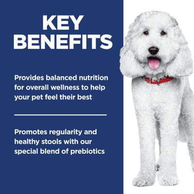 Show full view: Hill's Science Diet Senior Adult 7+ Perfect Digestion Small Bites Chicken Dry Dog Food, 12-lb bag slide 6 of 13