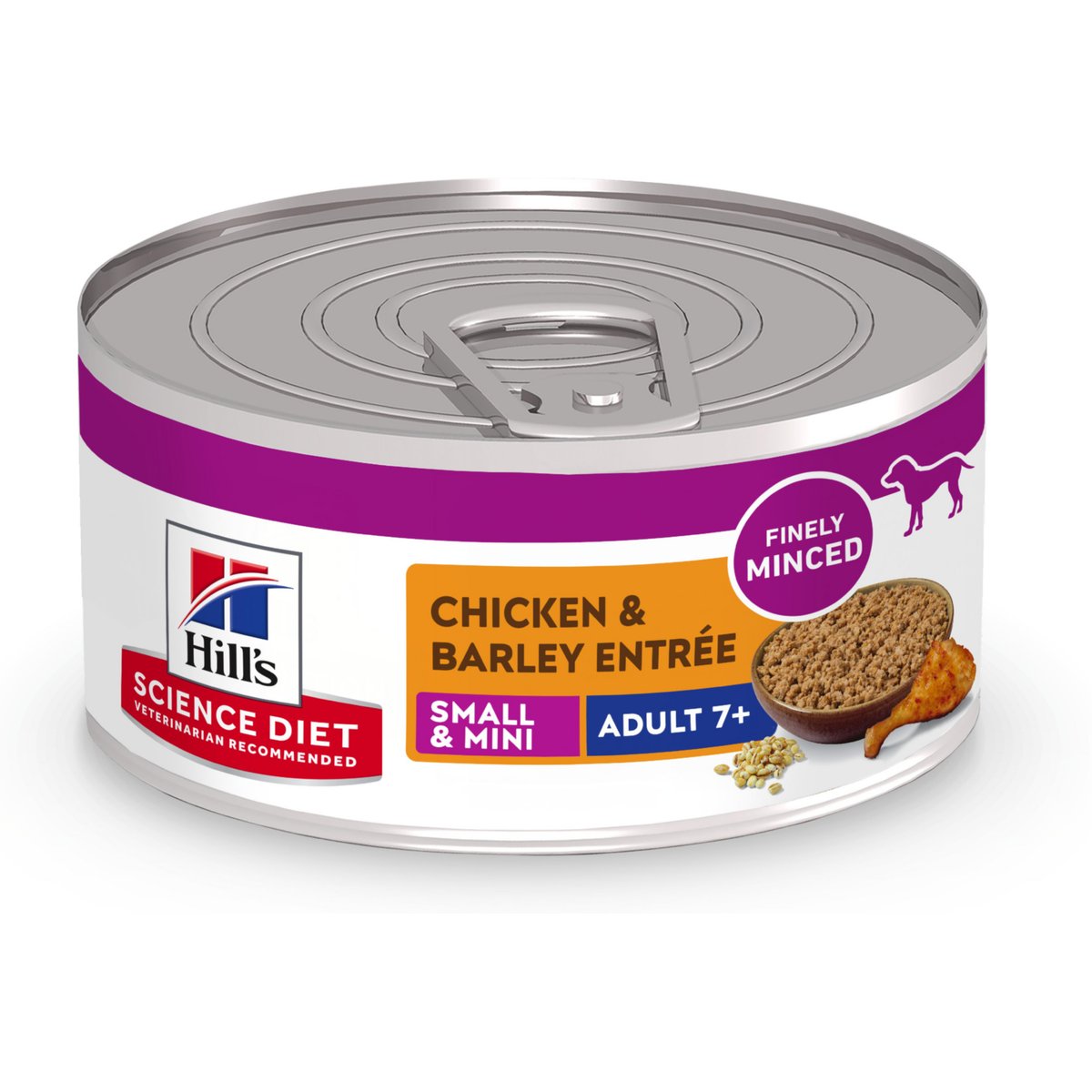Hill's Science Diet Mature Chicken Canned Dog Food, 5.8-oz, 24 ct