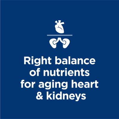 Show full view: Hill's Science Diet Senior Adult 7+ Small Breed & Mini Breed Chicken & Barley Entree Wet Dog Food, 5.8-oz can, 24 count slide 4 of 13