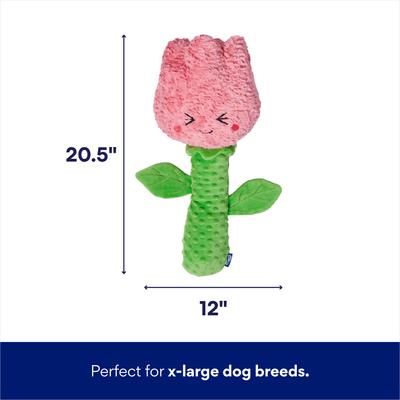 Show full view: Frisco Easter Spring Flower Jumbo Plush Squeaky Dog Toy, X-Large slide 3 of 9