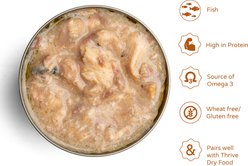 Thrive Sardine & Mackerel Bits in Broth Wet Cat Food, 75-g can, case of 6 slide 2 of 4