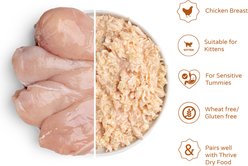 Thrive Kitten Chicken Breast Bits in Broth Wet Cat Food, 75-g can, case of 12 slide 2 of 4